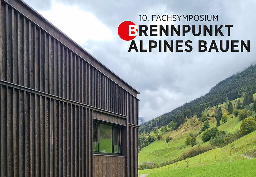 Fachsymposium Alpines Bauen